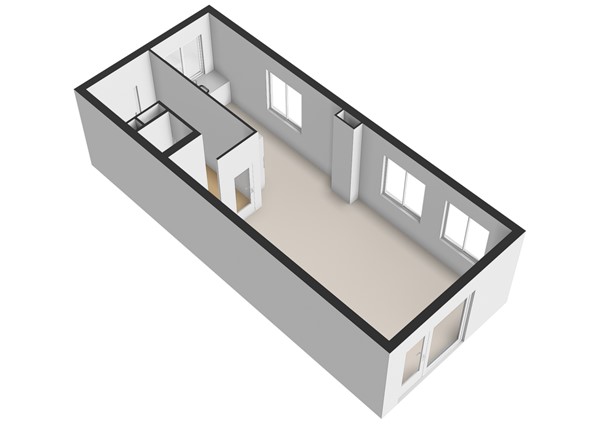 Floorplan - Jacoba Mosselhof 1, 1065 WB Amsterdam